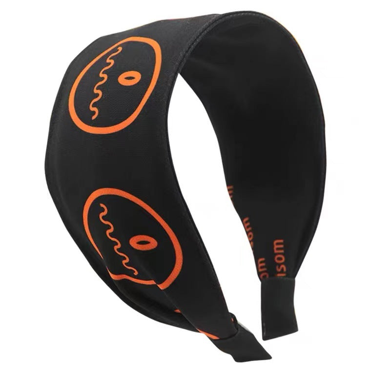 Wholesale Fabric Wide Edge Multi-color Printed Headband