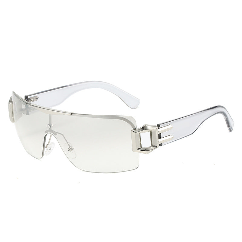 Wholesale D-shaped Stylish 3D Y2K Sunglasses