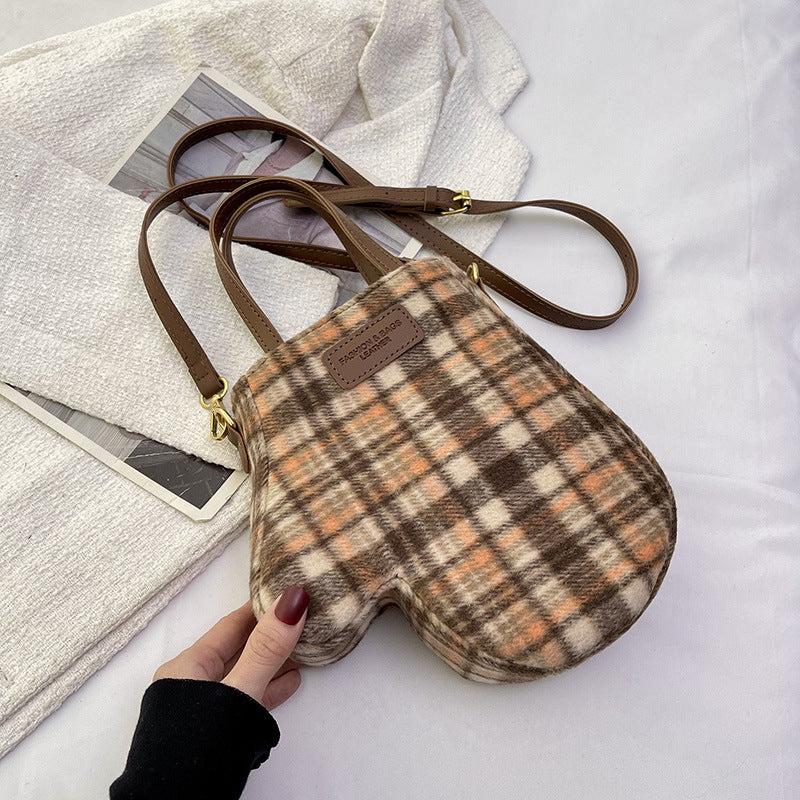 Wholesale Striped Woolen Gloves, Portable Shoulder Bags