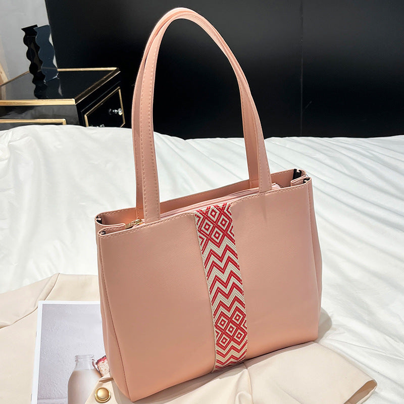 Wholesale PU Handbag Large Capacity Shoulder Bag