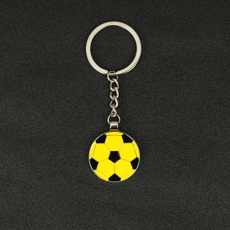 Wholesale Football Basketball Painted Metal Bottle Opener Keychain