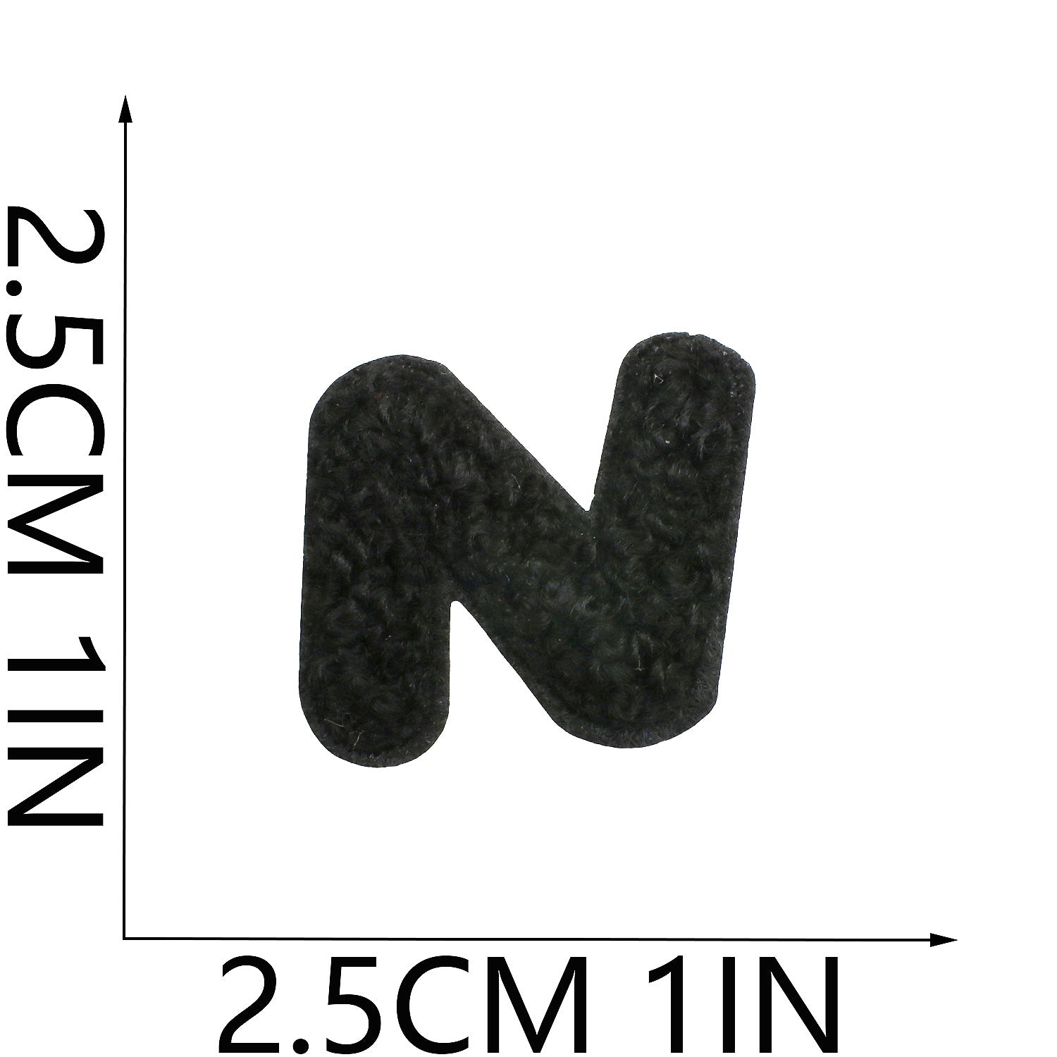 Wholesale Trendy Chenille Embroidered Alphabet Number Patches Iron On DIY Decorative Accessory For Clothing Bags Boutique Resale