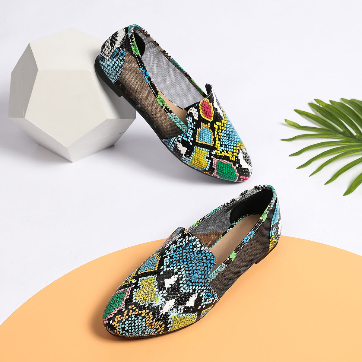 Mala de fondo plana al por mayor zapatos individuales transpirables