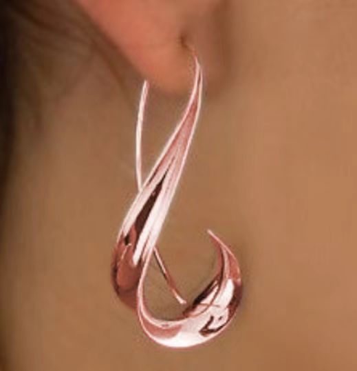 Wholesale Retro Geometric Gold Plated Ear Hooks Fashion Jewelry Accessory For Everyday Style