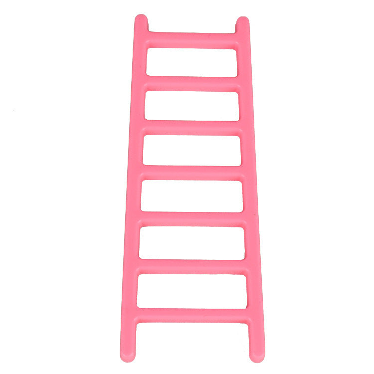 Wholesale Dollhouse1:12 doll mini simulation ladder Christmas decoration set model bjd holiday decoration accessories