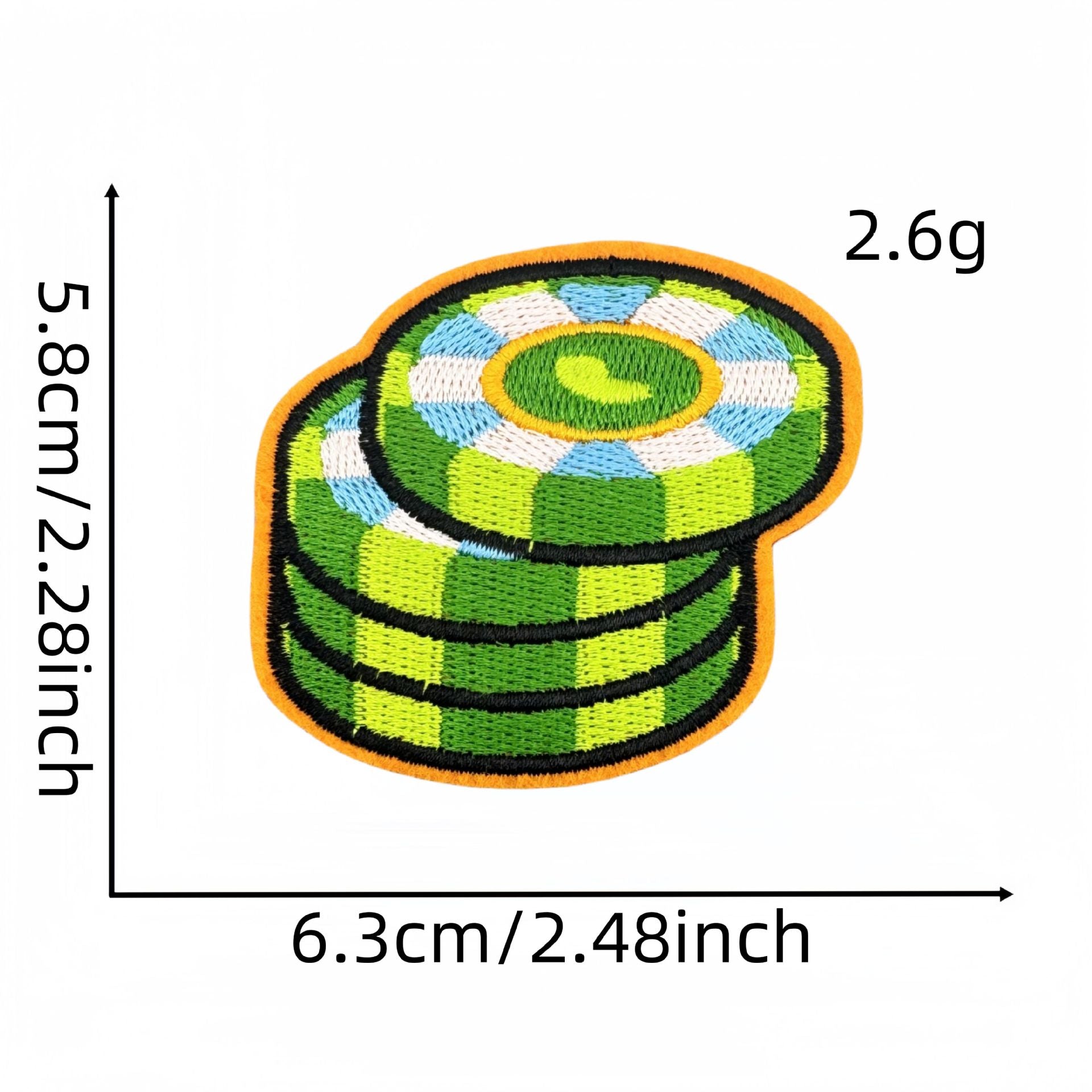 Wholesale green plant cloth patch decorative decal