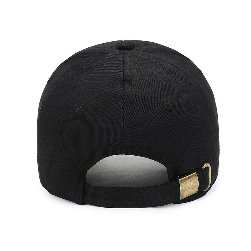 Wholesale Cotton Hard Top Solid Color Light Board Baseball Cap