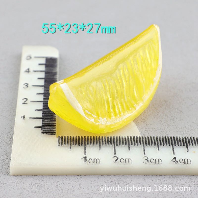 Wholesale 50pcs DIY Watermelon Strawberry Pineapple Fruit Homemade Cream Glue Resin Hole Shoe Patch FlatBack