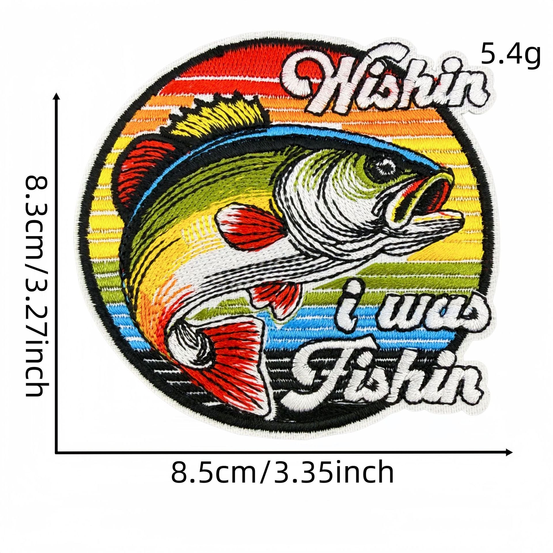Wholesale 20 Pack Fishing Themed Embroidered Patches Cartoon Iron On Stickers For Clothing Decoration DIY Craft