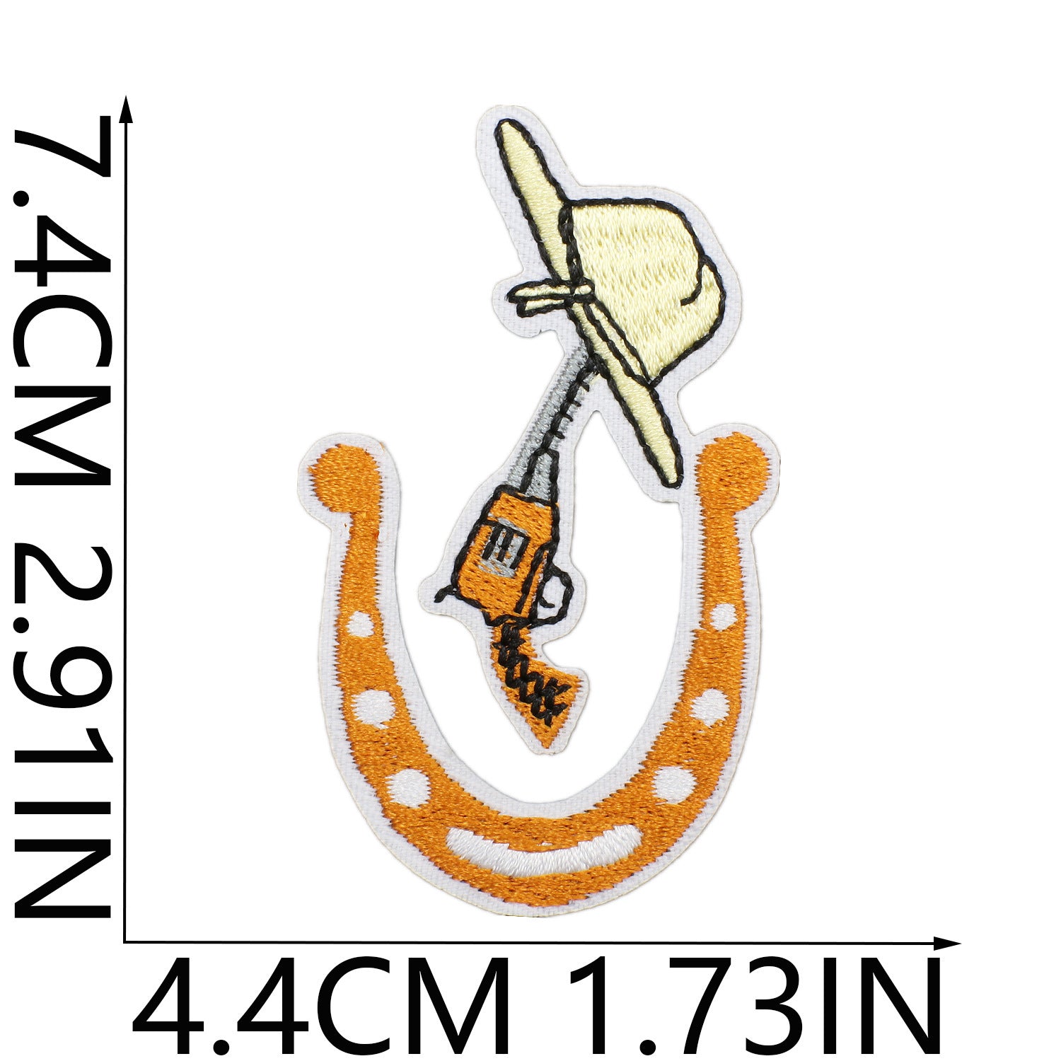 Wholesale Western Cowboy Embroidered Iron On Patch Pistol Horse Buffalo Cactus Motif For Men S Fashion Apparel