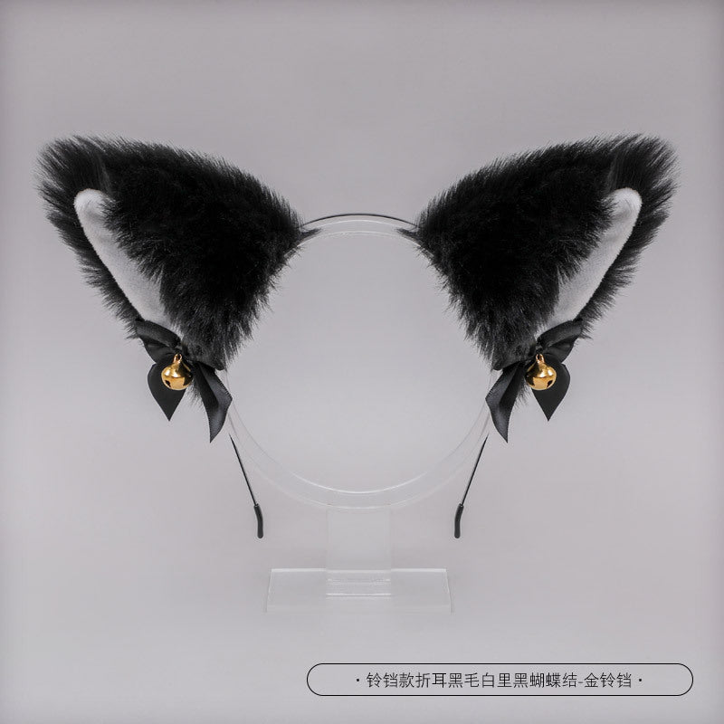 Wholesale Cute Plush Cat's Ears Plush Headband