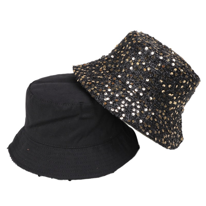 Wholesale Colored Sequins with Double-sided Polyester Fisherman Hats