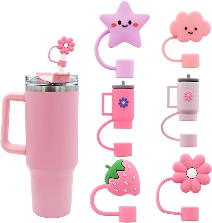 Wholesale 6pcs/pack set of 10mm silicone straw plugs