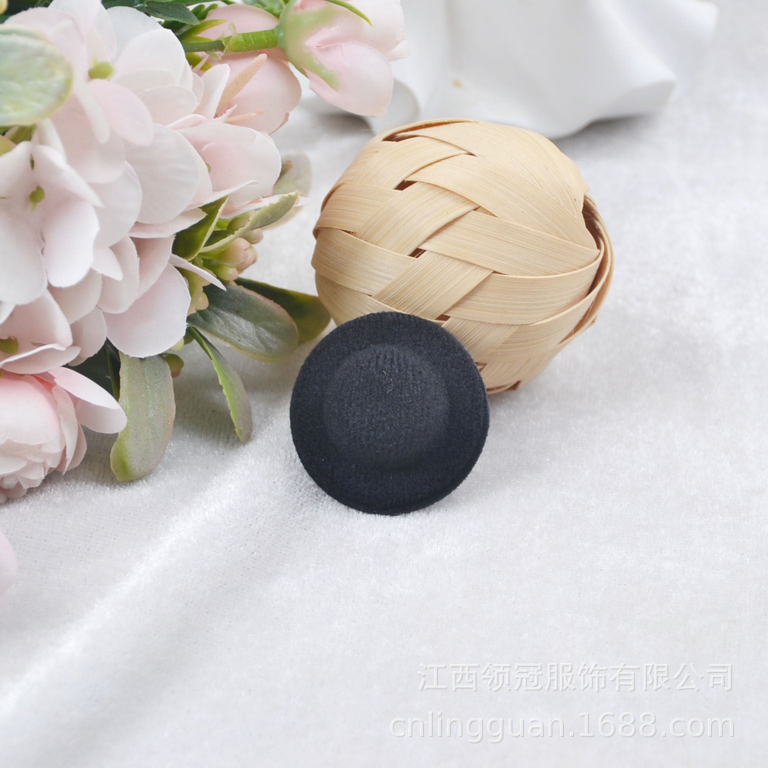 Wholesale SD Doll hat accessories brushed cloth DIY handmade hat embryo hat jewelry raw material handmade bare hat 3.5CM