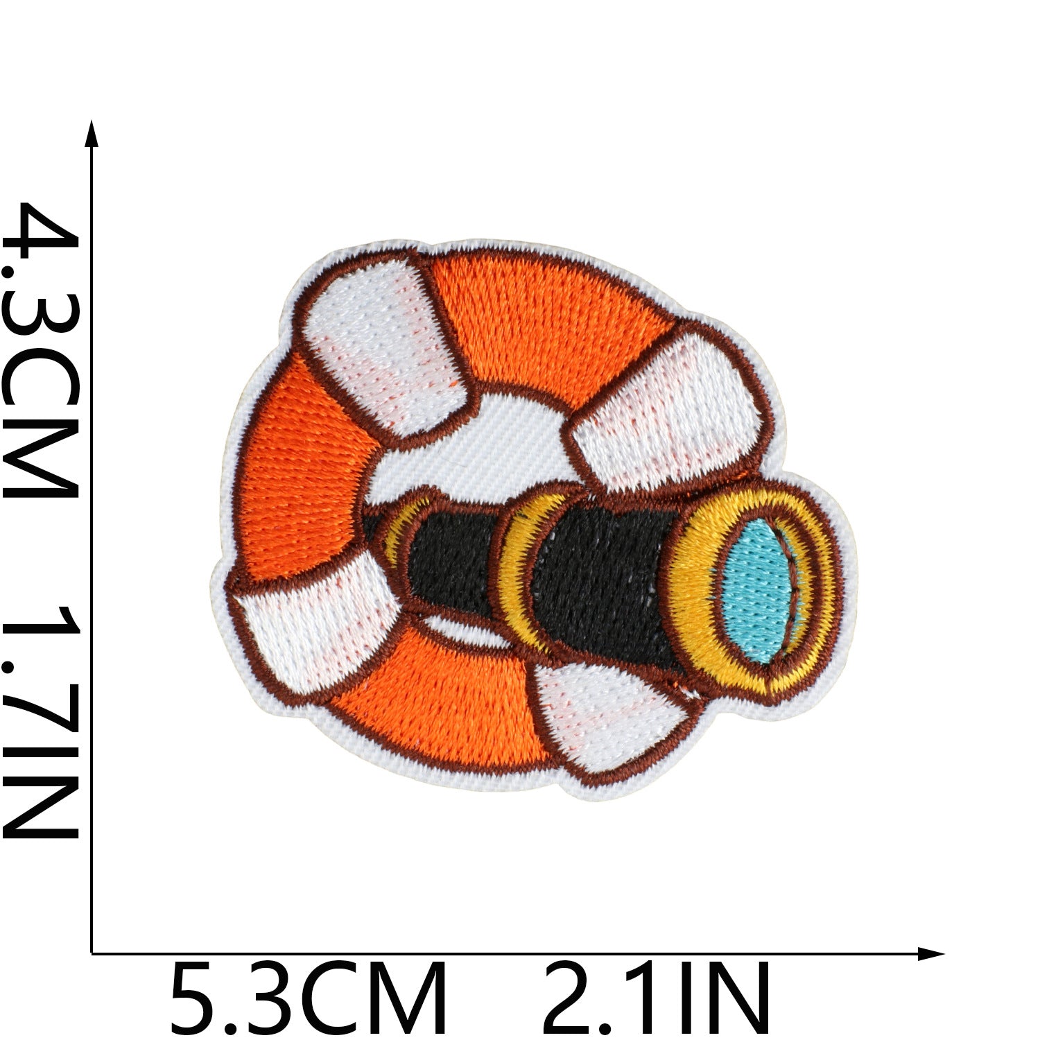 Wholesale Trendy Ocean Party Embroidered Patches For Kids Clothing Cartoon Shark Dolphin Fashion Accessory