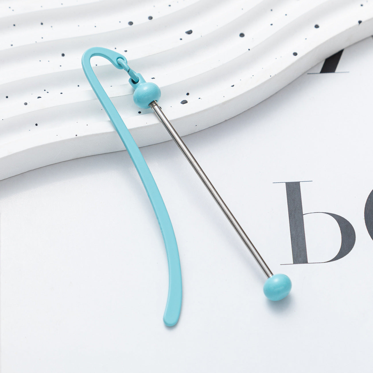 Wholesale DIY Beadable Bookmarks Metal DIY for Beaded Blank Bar
