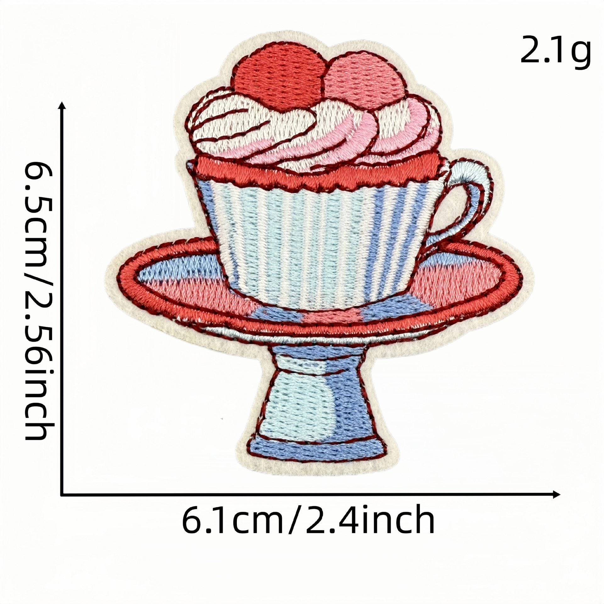 Wholesale Polyester Iron On Embroidered Patches Cartoon  Series DIY Craft Supply Fashion Accessory