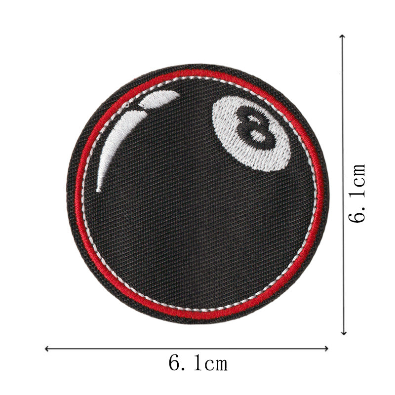 Wholesale Cartoon Denim Series Embroidered Cloth Patches Sports Decorative Patches
