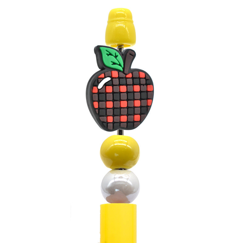 Wholesale Random 100pcs Cartoon School Series Focal Beads