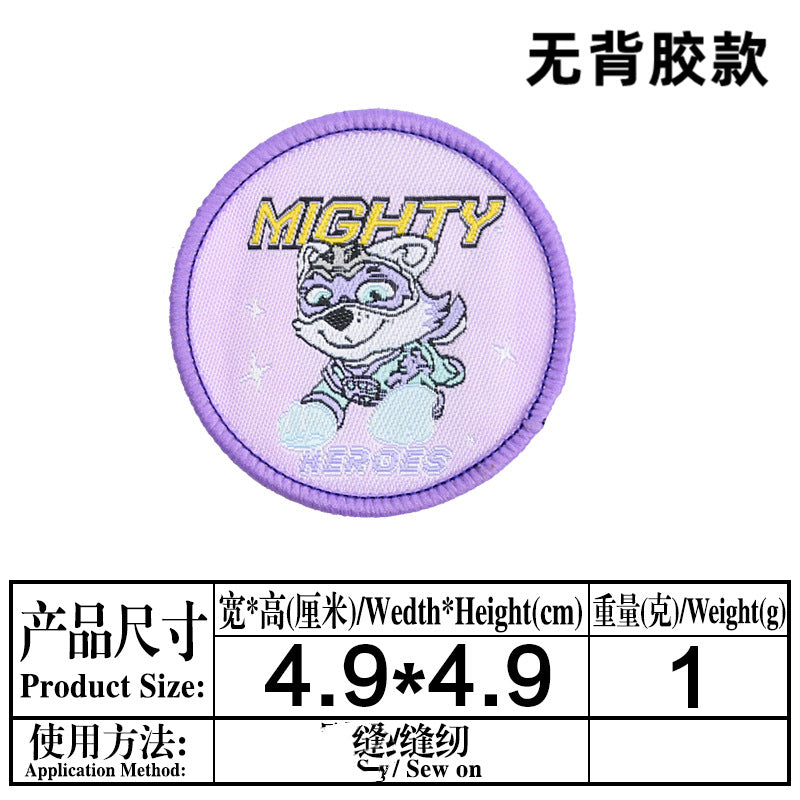 Wholesale Cute Puppy Embroidery Patches 23 Styles Cartoon Cloth Patch Set For Clothing Bags Towels Kids DIY Repair Decor Chic Fashion Accessory