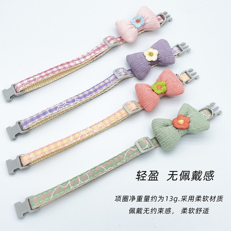 Wholesale Daisy Bow Cat Harness Leash