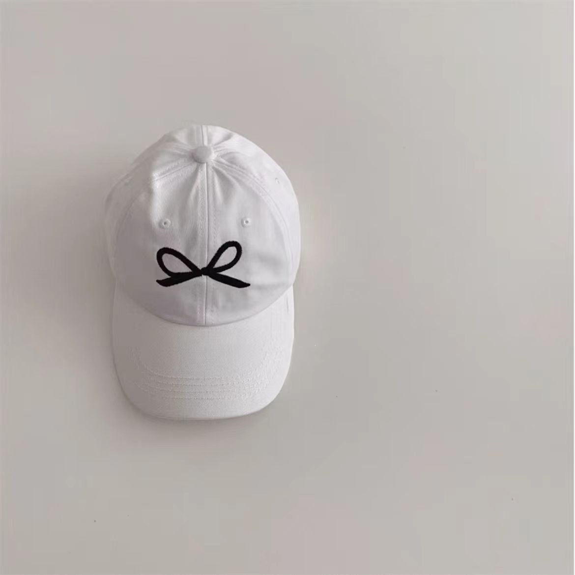 Wholesale Girls Sweet Embroidered Bow Cap