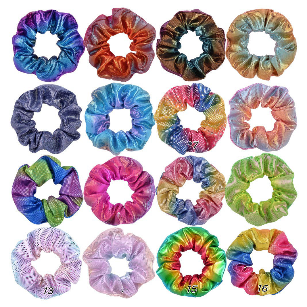 Wholesale 16-color laser hot stamping two-color gradient hair rope