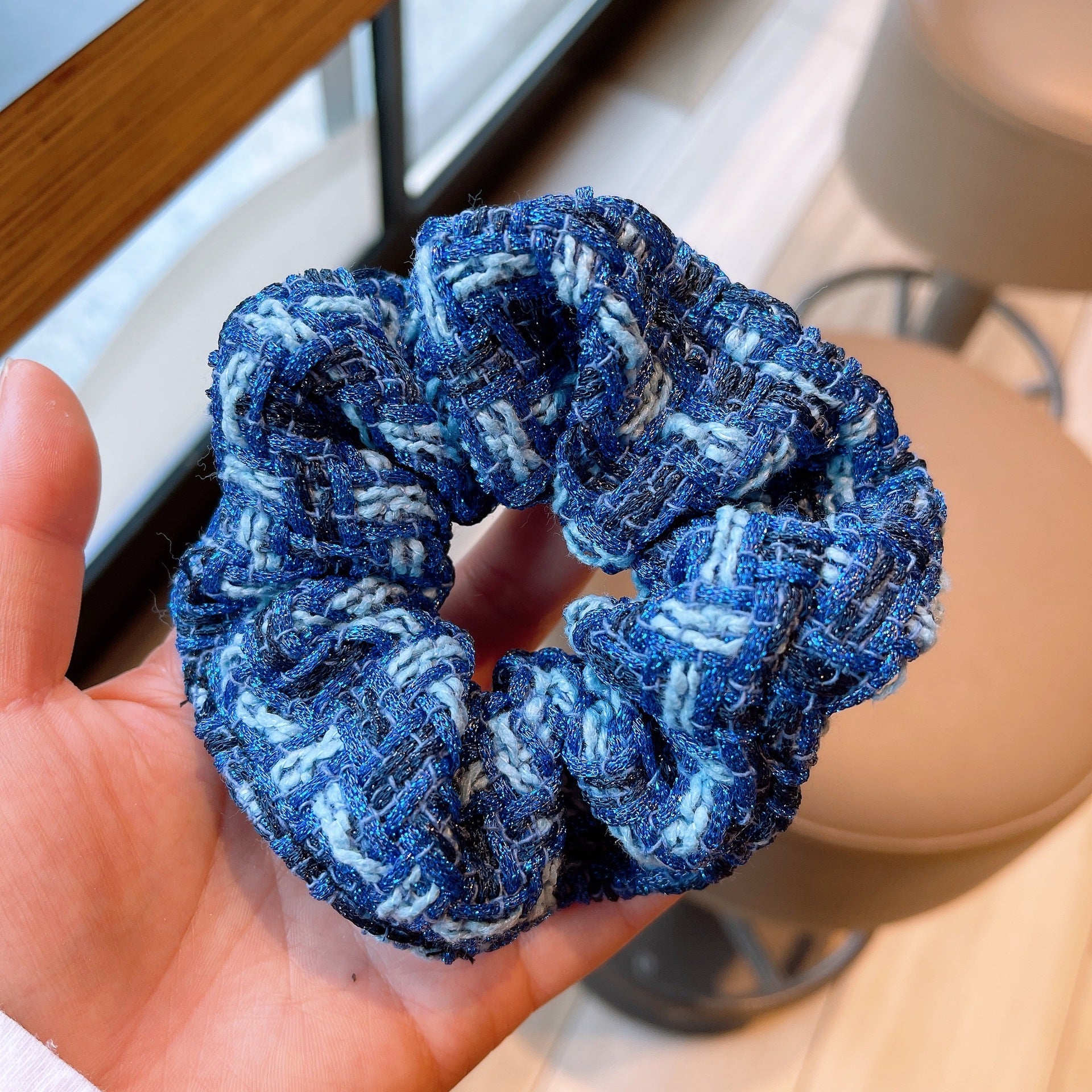 Wholesale Vintage Klein Blue Headband for Heightening Skull