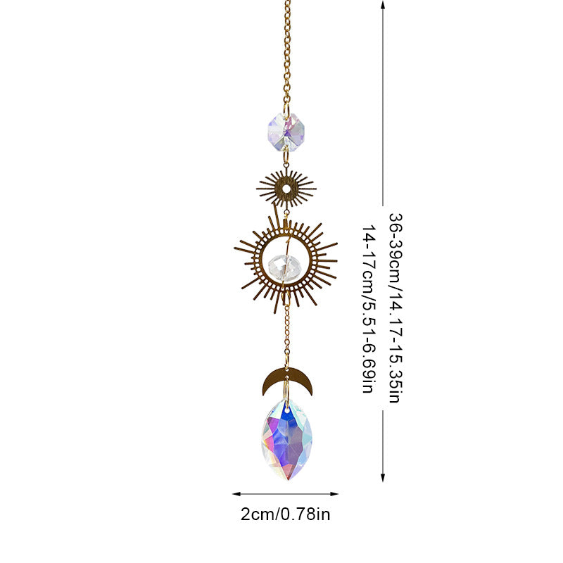 Wholesale Crystal Sun Catcher Golden Sun Pendant Lighting Pendant