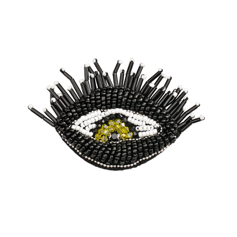 Wholesale DIY Handmade Beaded Cloth Stickers Eyes Hat Clothes Decoration