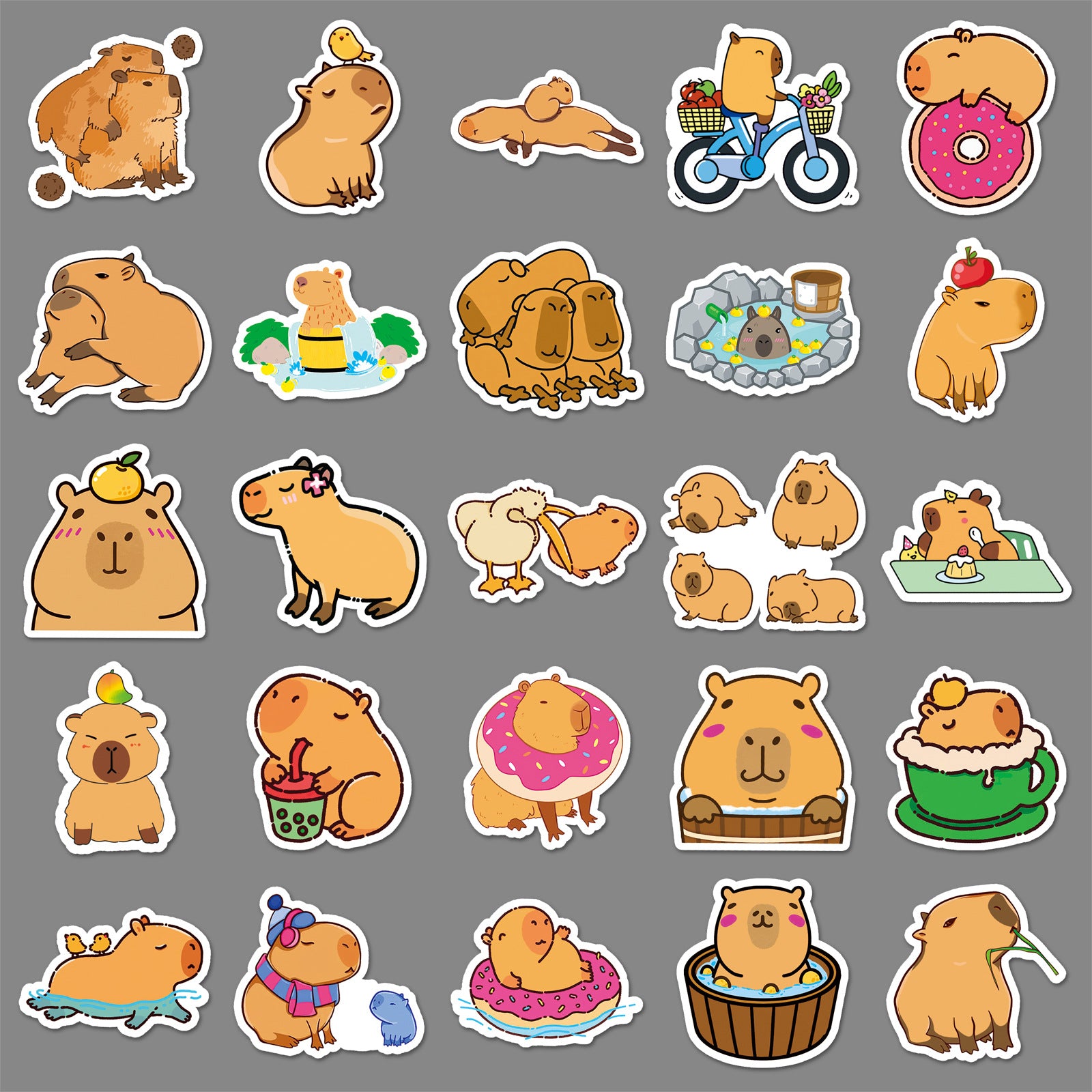 Wholesale 50pcs cute cartoon animal stickers