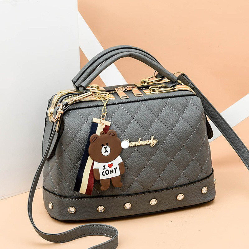 Wholesale New Fashion Women's Bag Lingge Small Fragrance Handbag