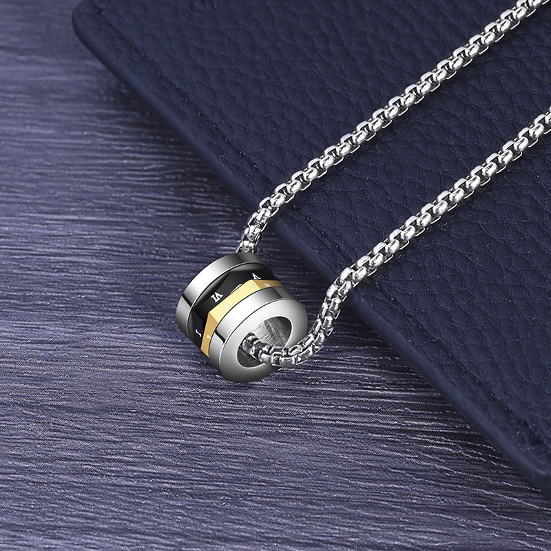 Wholesale Rainbow Runner Titanium Steel Necklace