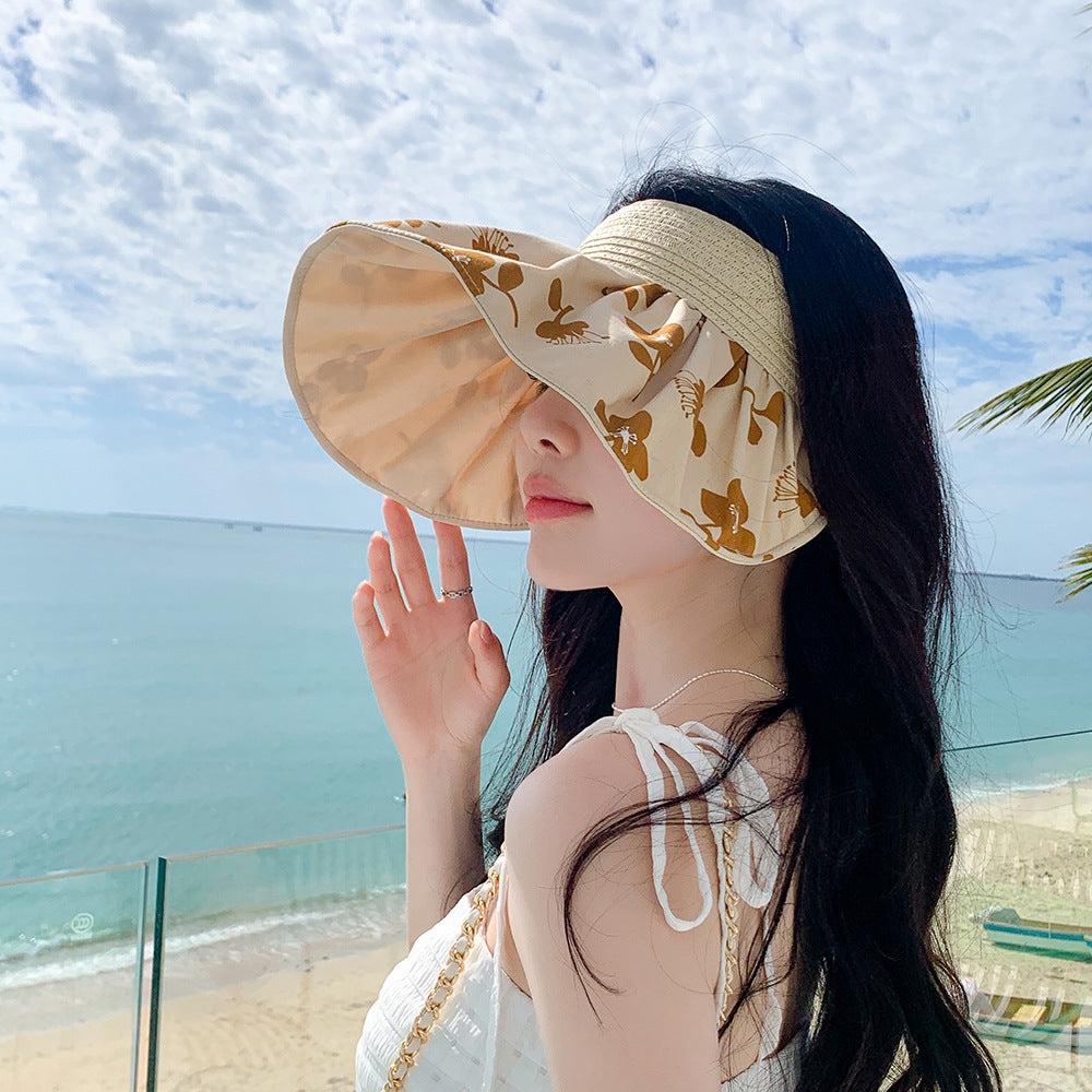 Sombrero de cubo de vinilo de protección UV de algodón al por mayor