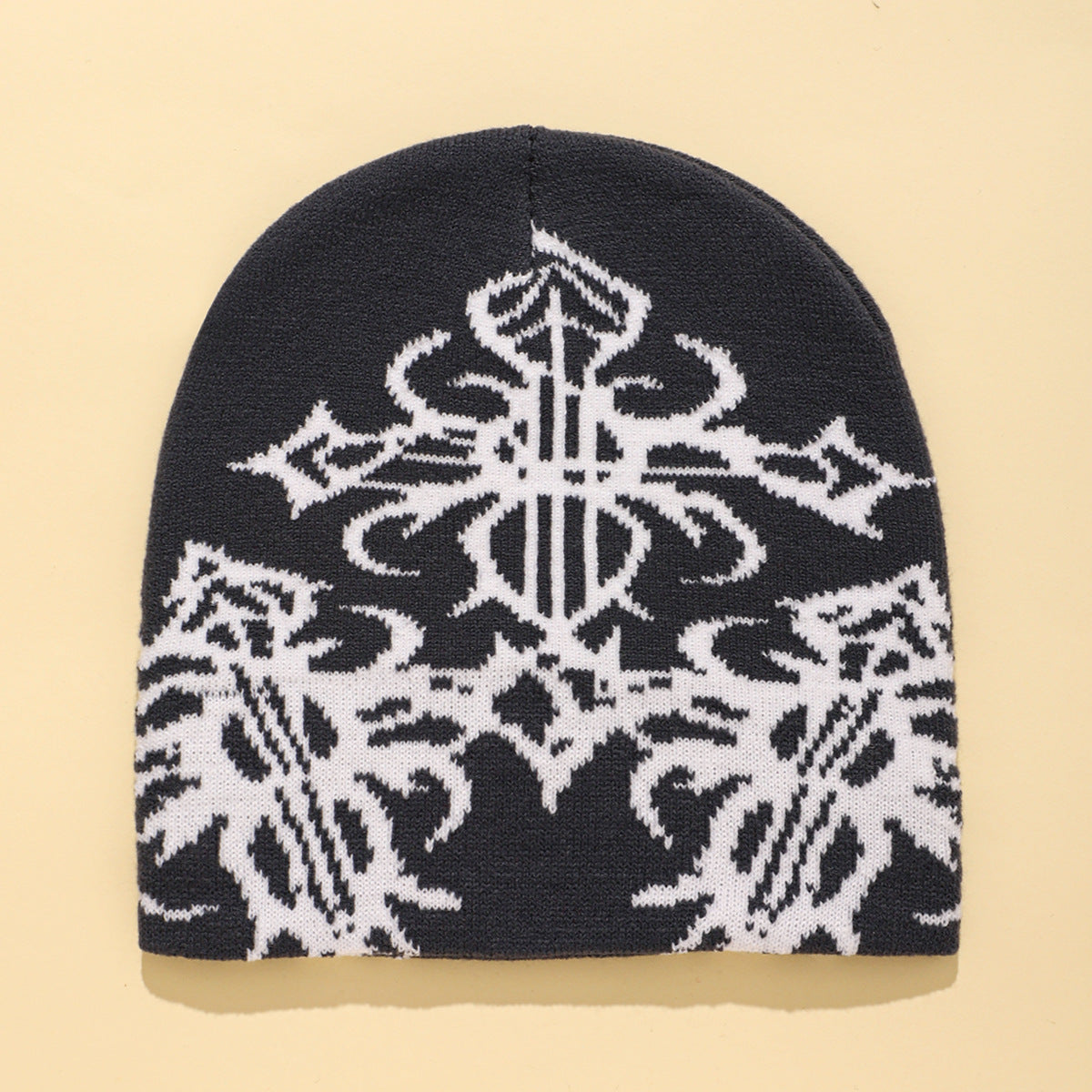 Wholesale Knitted Hat Cold Protection Jacquard Warm Woolen Hat