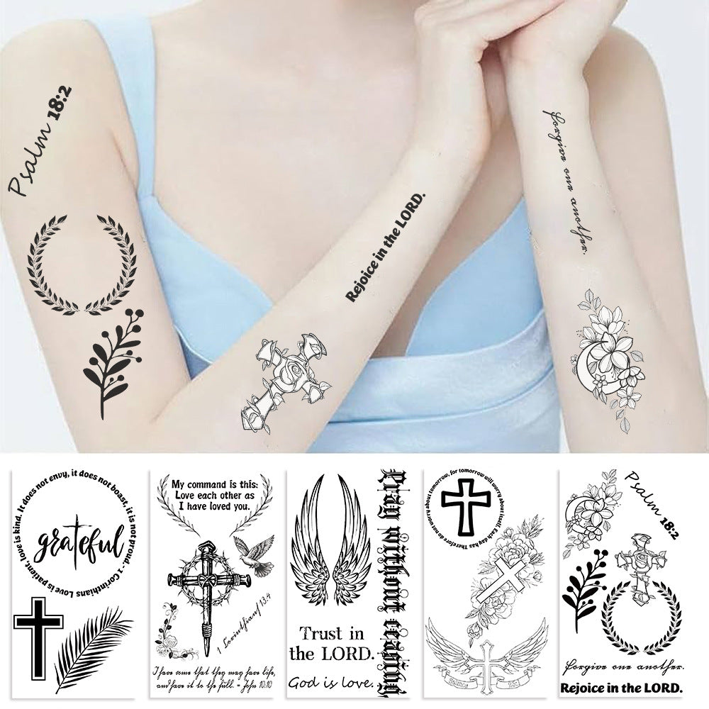 Wholesale 10pcs/pack Series Tattoo Stickers Waterproof Party Party Gift Funny Fun Face Stickers