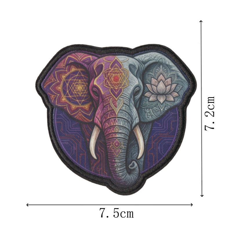 Wholesale Punk sy Iron On Embroidered Patches Set Of 9 Decorative Designs For ets Backpacks And Tactical Gear