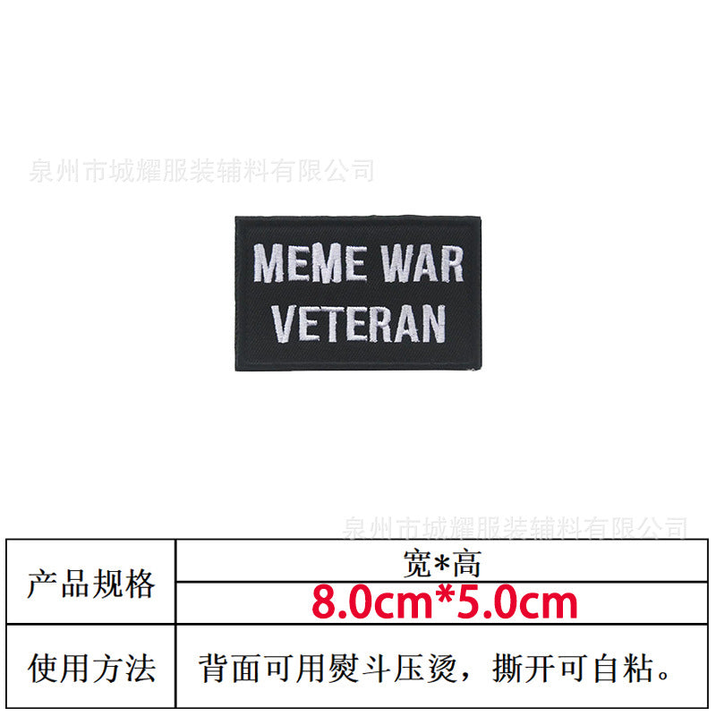 Wholesale English Letter Fabric Patches Custom-Made World Flag Patches