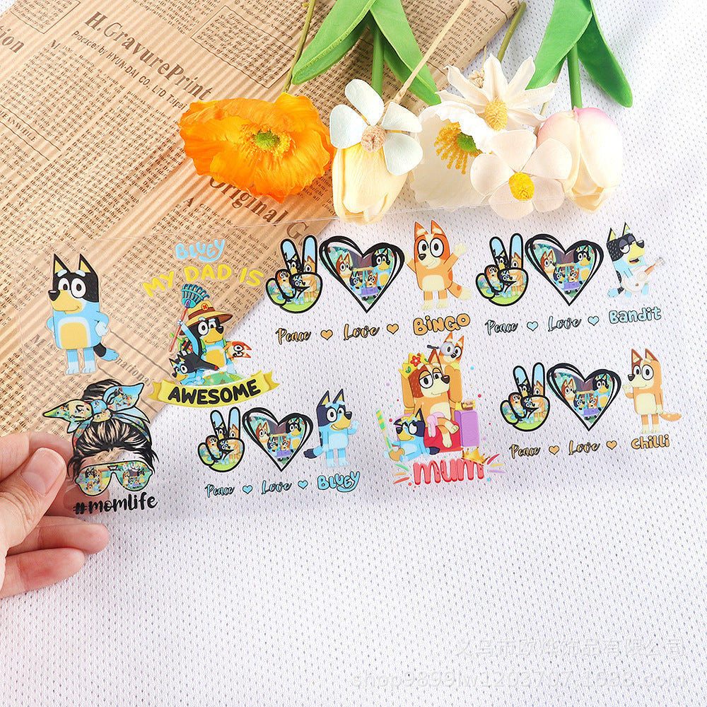 Wholesale Cartoon UV 16oz Transfer Sticker Anime Crystal UV DTF Wraps