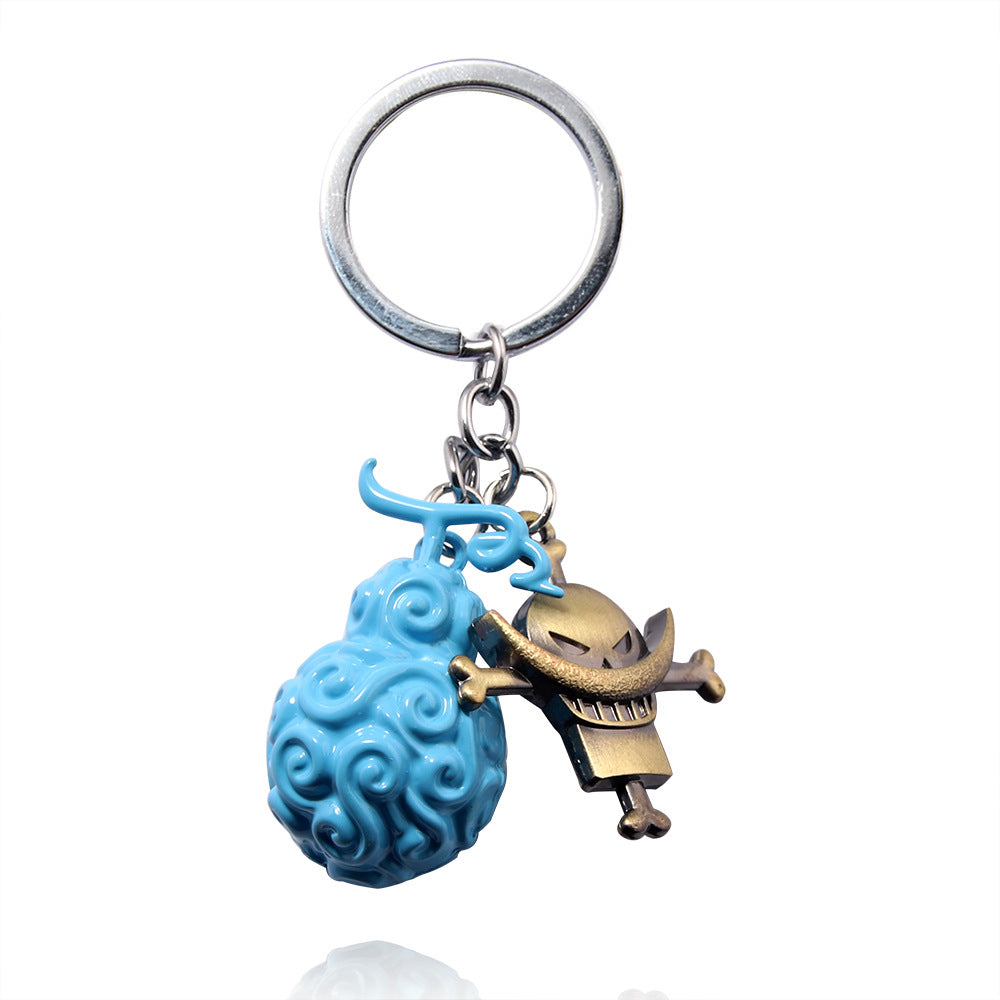 Wholesale Alloy Devil Fruit Pendant Keychain
