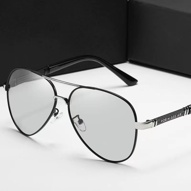 Wholesale Polarized day and night color changing men' s sunglasses