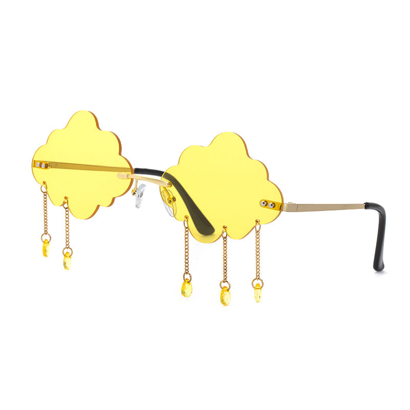 Wholesale Cloud Funny Ocean Film Sunglasses