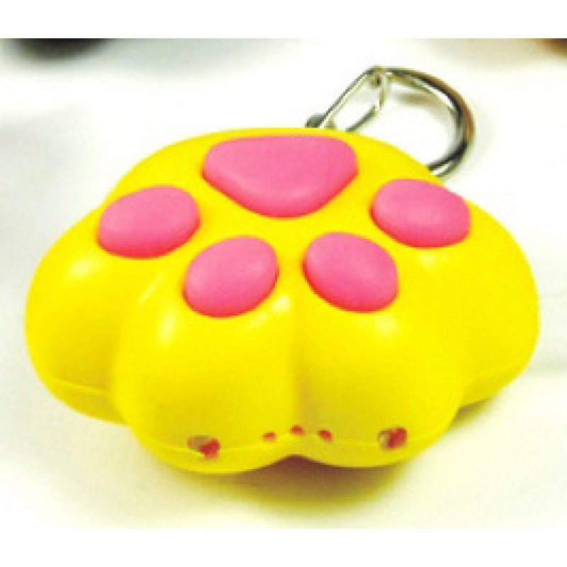 Llavero de Claw Glow Cat de Glow Cat de Sounding Glow de Sounding Glow de ABS iluminado