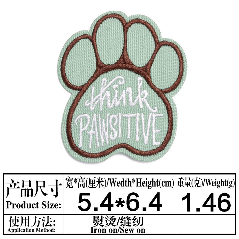Wholesale Embroidered Cloth Cartoon Patches Set Of 8 Decorative Sew On Accent For Clothing