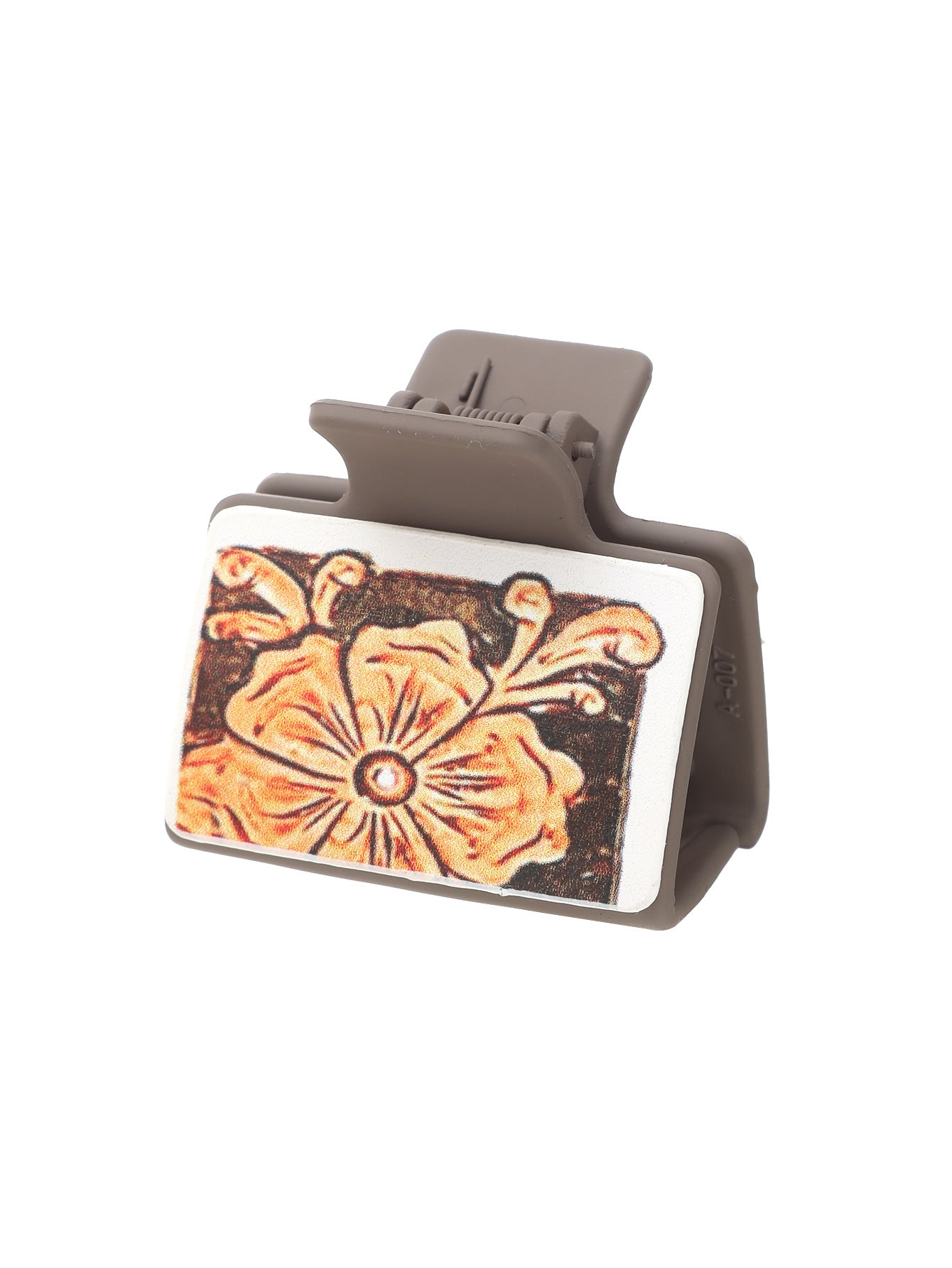 Wholesale Western Style Sunflower Leather Hair Clip Shark Clip