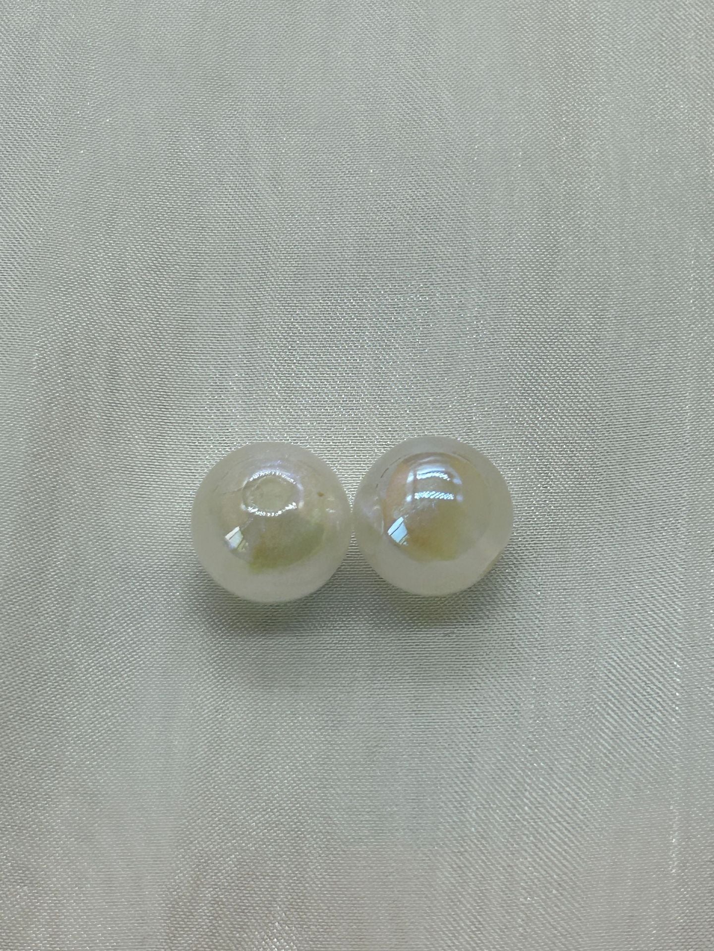 Wholesale 200pcs Starry Sky Color Shellfish Mermaid Straight Hole ABS Color Beads