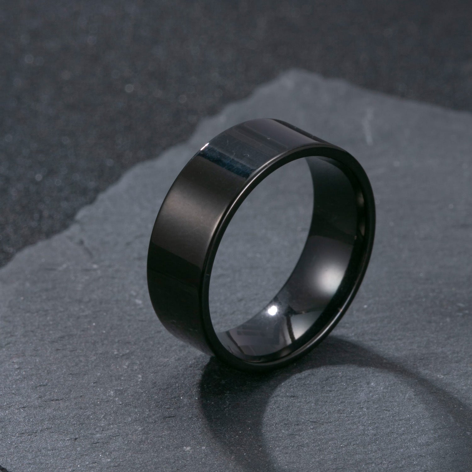 Wholesale Stainless steel ring shiny ring