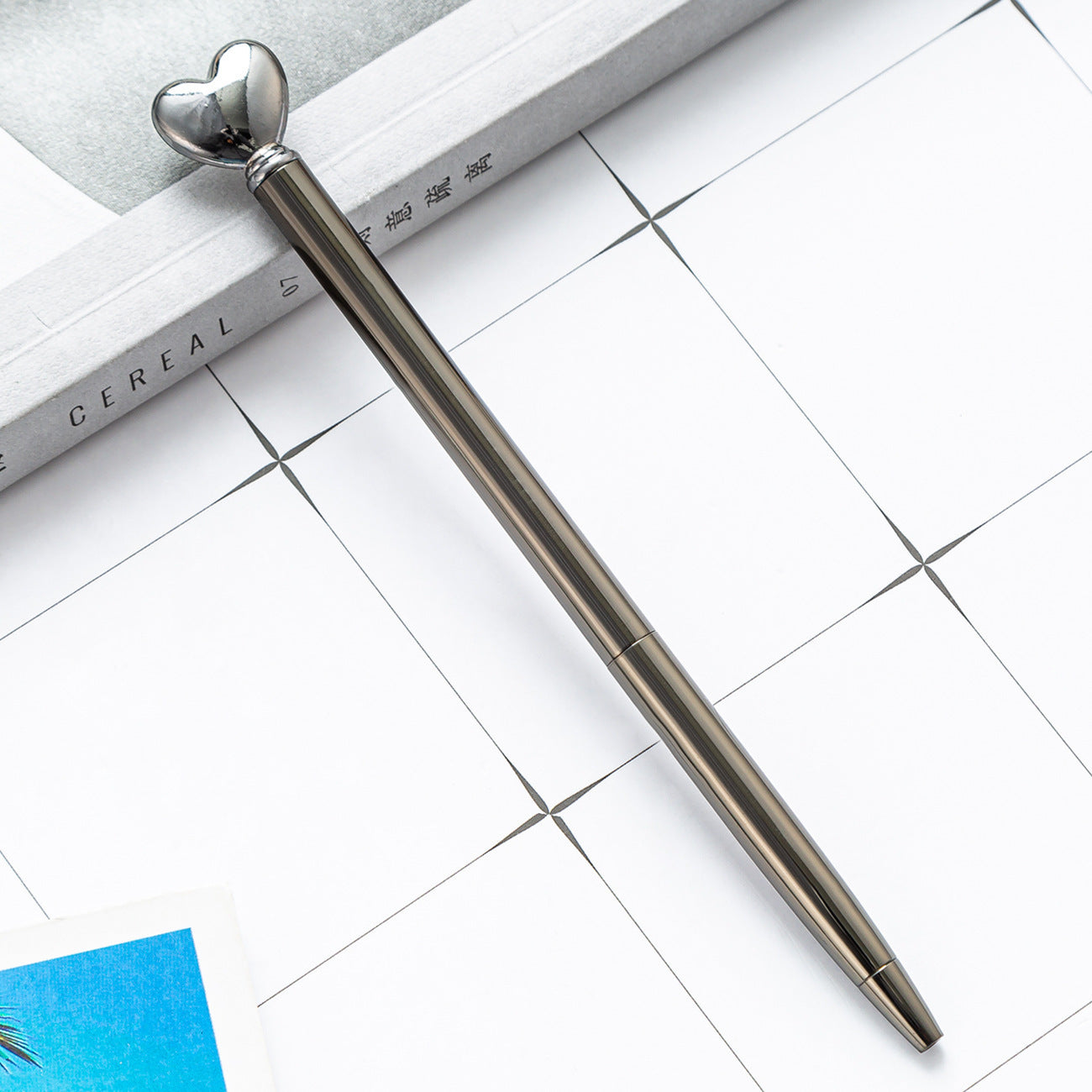 Wholesale Heart-shaped Metal Ballpoint Pens