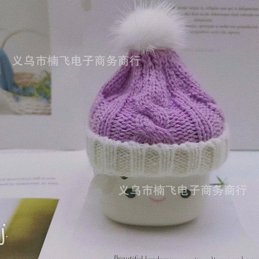 Wholesale 10pcs Cute Wool Hat Clothing Doll Accessories