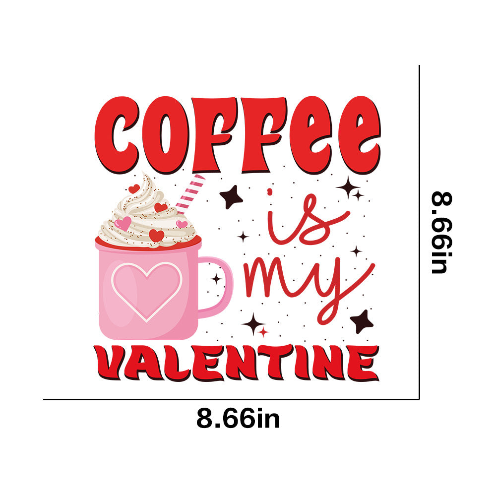 Wholesale Valentine' s Day UV DTF Ready to Press Transfers Wraps